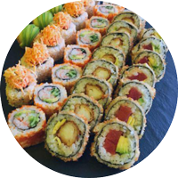  <span class="lte-header lte-h5"> Sushi (Drango Special, Dinamita, California) </span> 